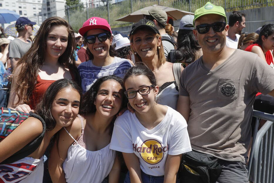 Fãs esperam concerto de Ed Sheeran