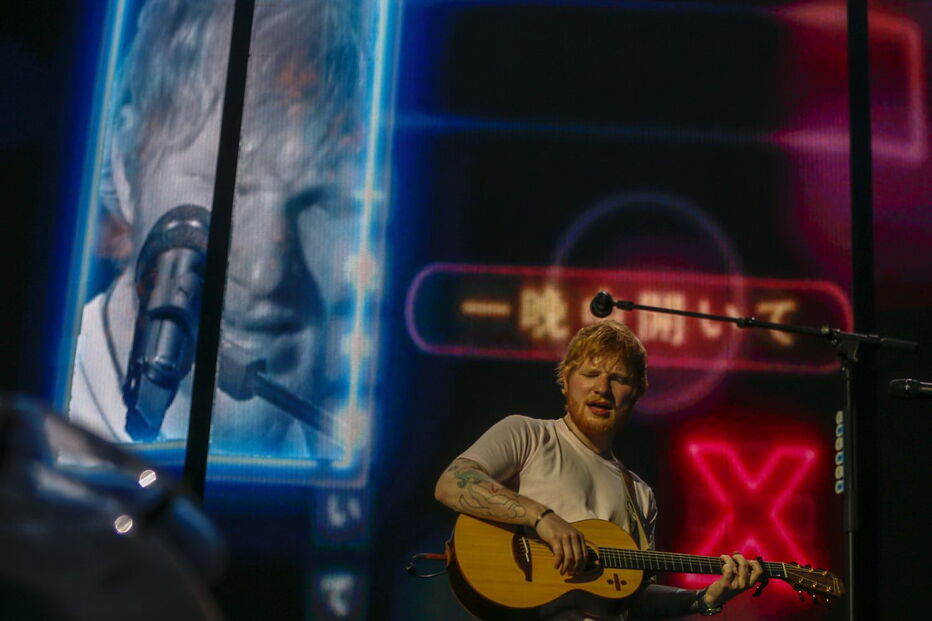 Ed Sheeran em Lisboa