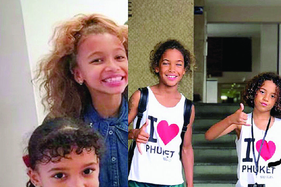 Filhas de Yannick Djaló: Lyoncé, Lyannii, Chrystyan e Zoe
