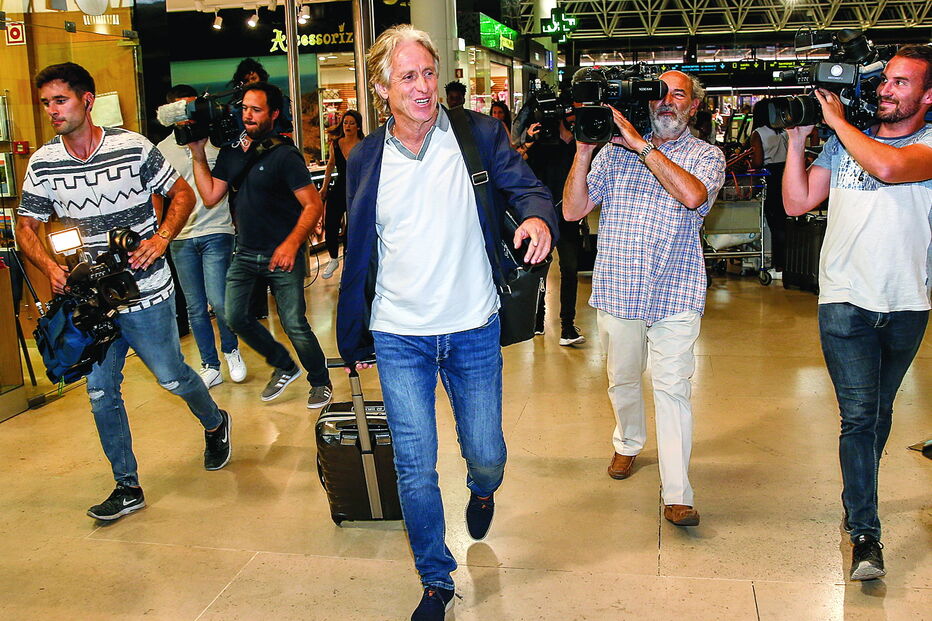 Jorge Jesus vai prosseguir a sua carreira de treinador no Flamengo, clube do Rio de Janeiro (Brasil)    