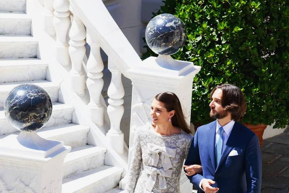 Charlotte do Mónaco e Dimitri Rassam