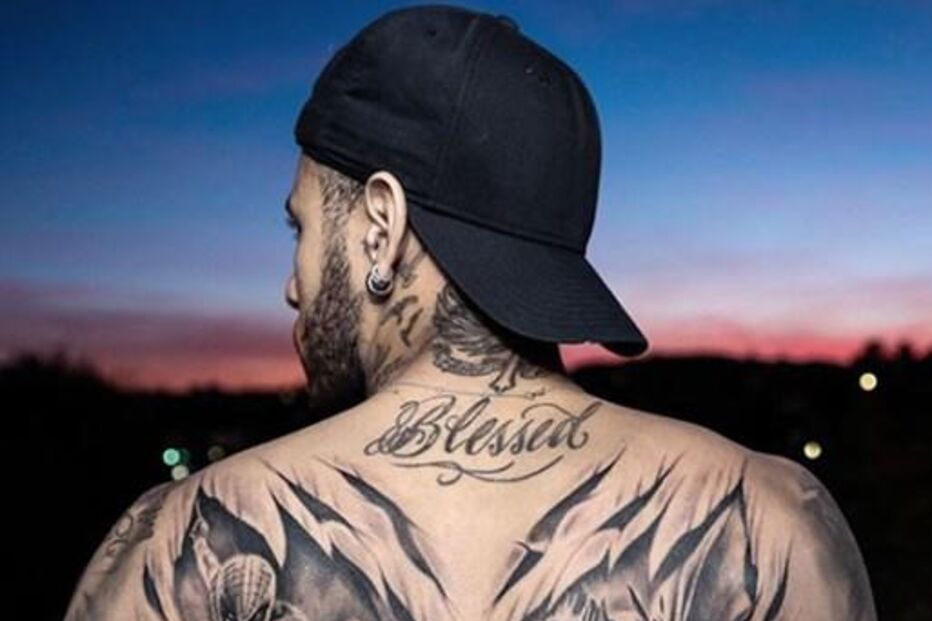 As tatuagens de Neymar
