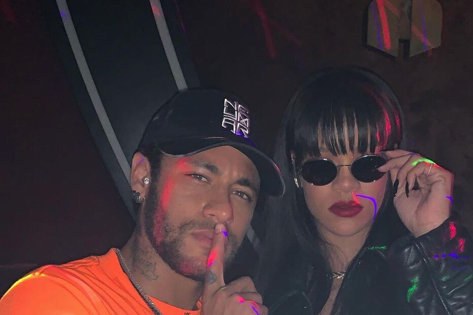 Neymar com Rihanna