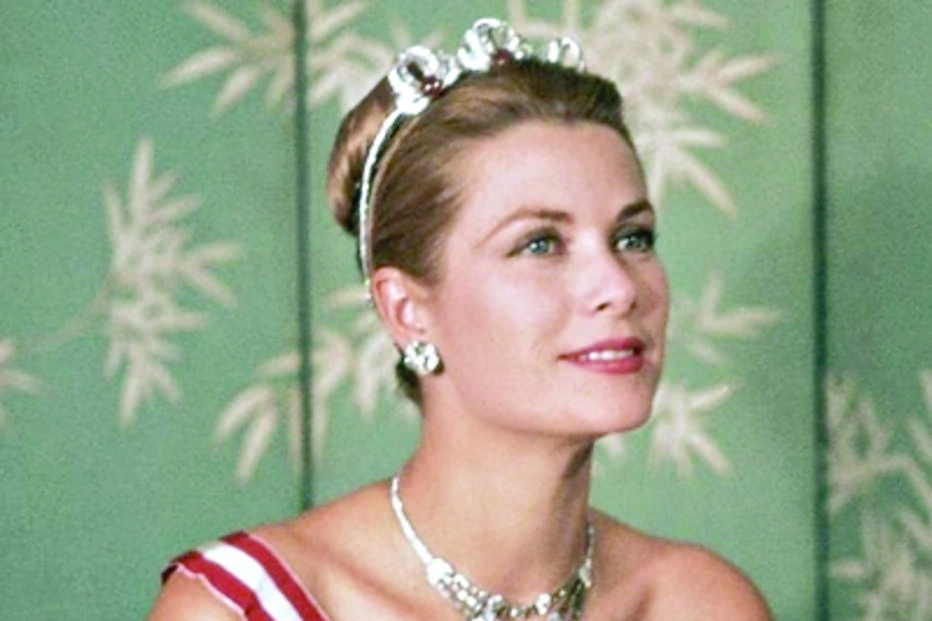 Grace Kelly com o famoso colar