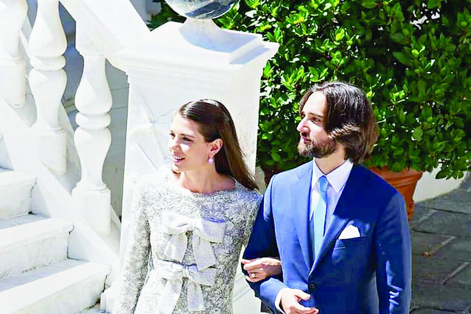 Charlotte Casiraghi e Dimitri Rassam