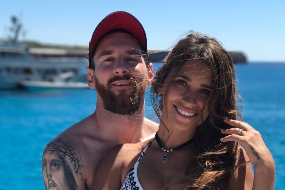 Messi e Antonella