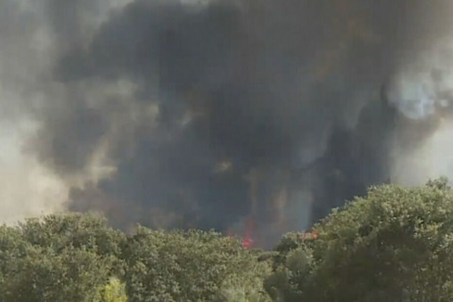 Incêndio no Alandroal