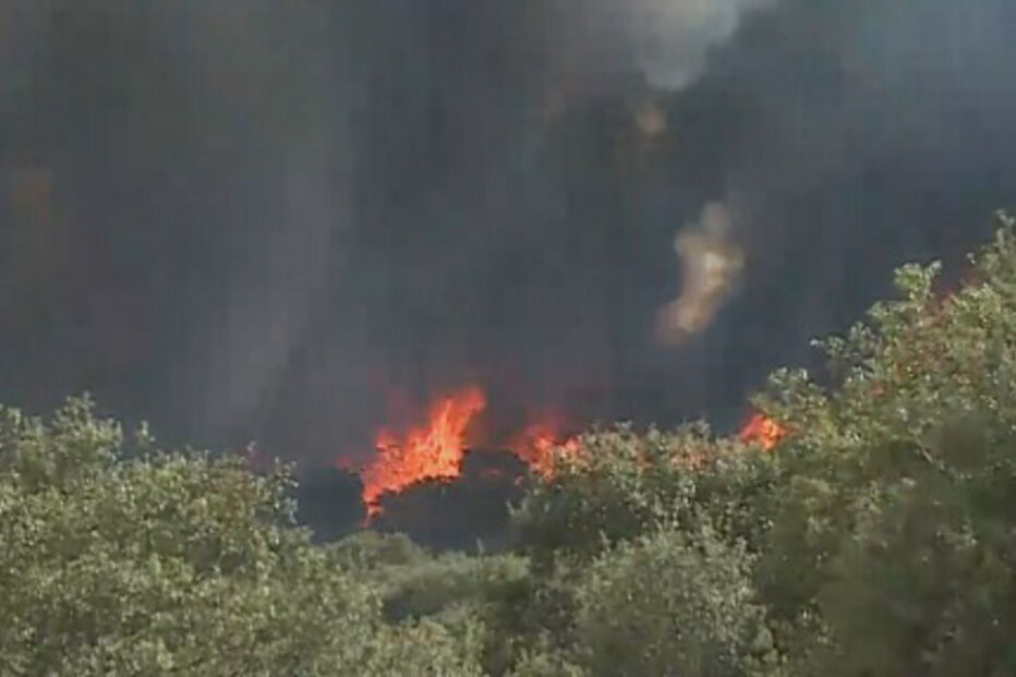 Incêndio no Alandroal