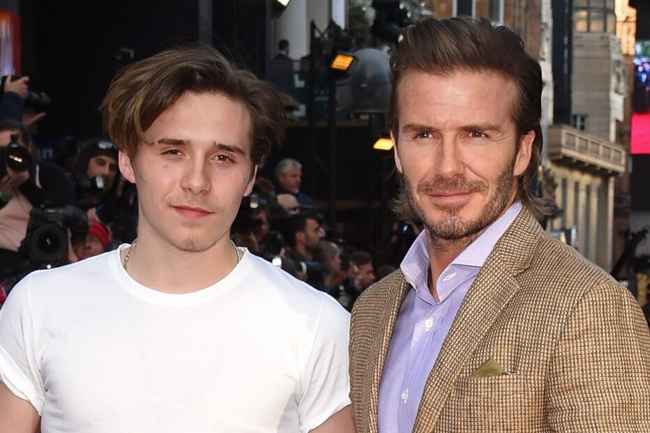 Brooklyn e David Beckham