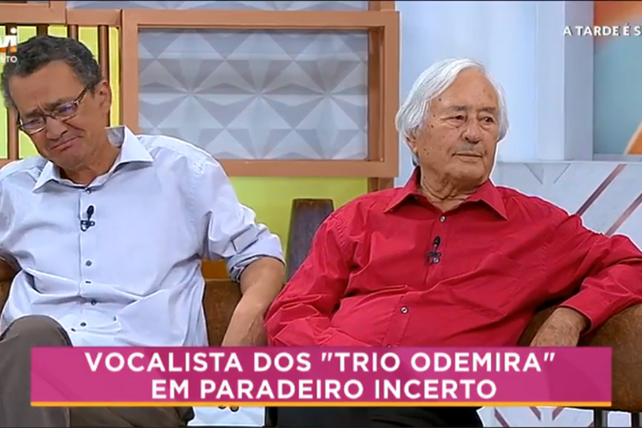 Trio Odemia no 'A Tarde é Sua'