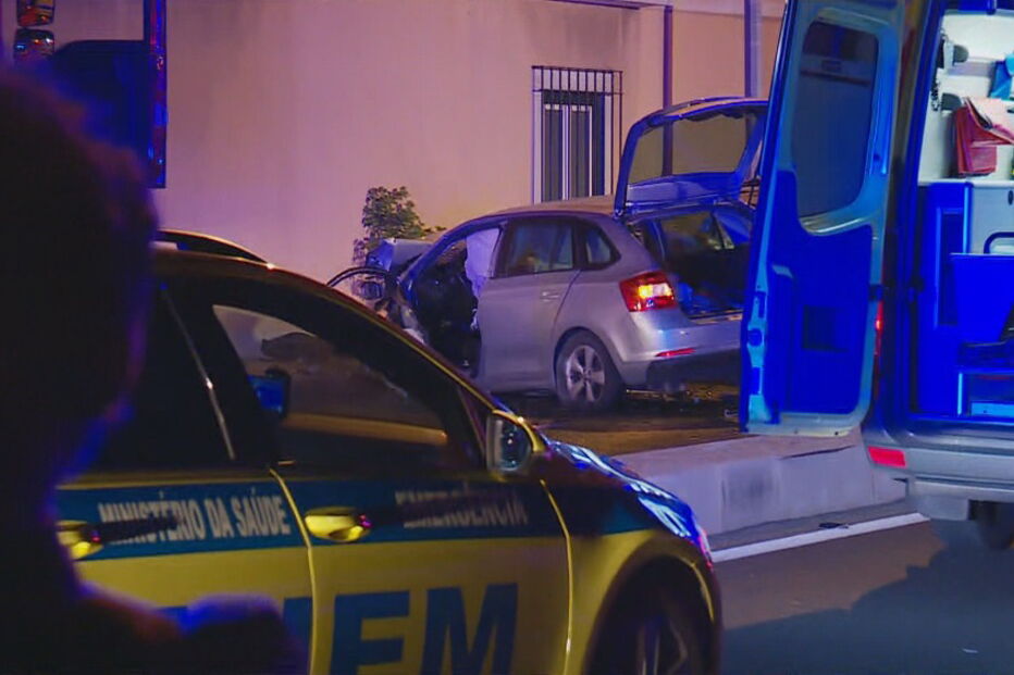 Colisão na Avenida Marginal faz seis feridos em Paço de Arcos