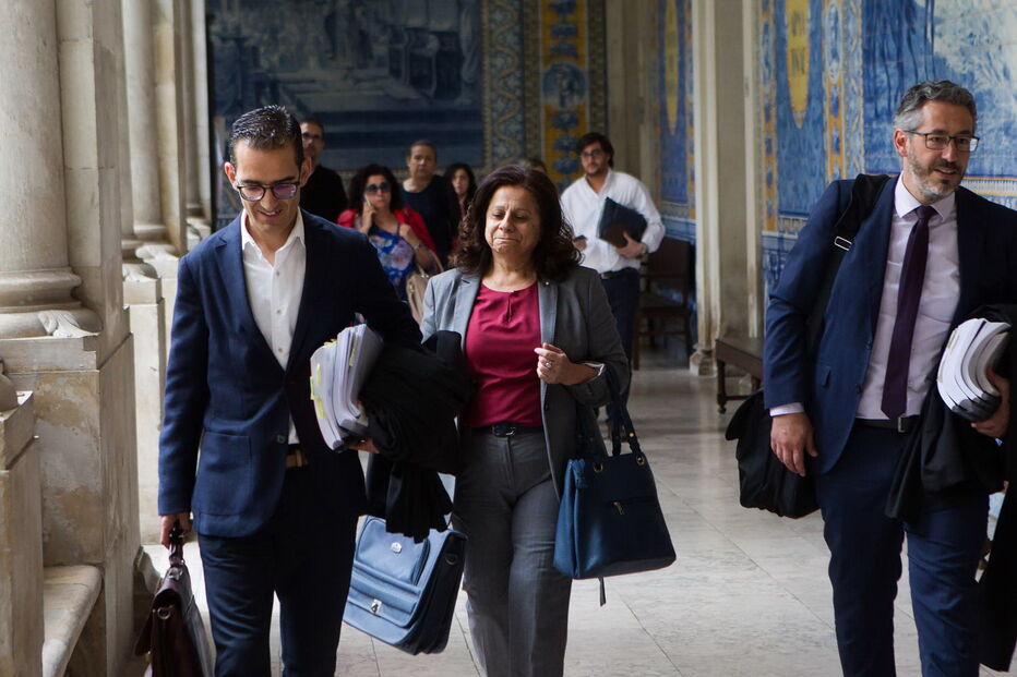 Madalena Carrito no Tribunal de Coimbra