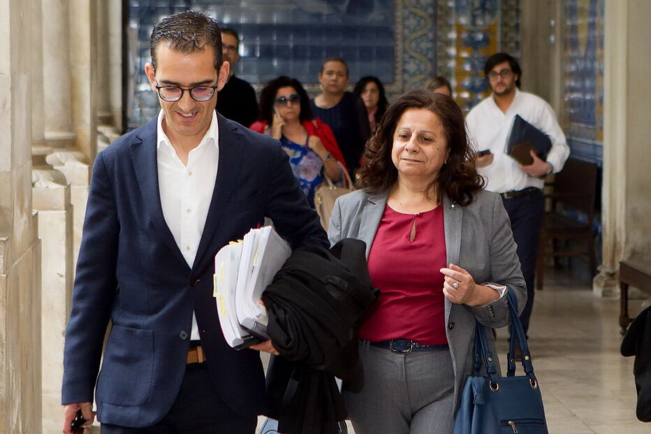 Madalena Carrito no Tribunal de Coimbra