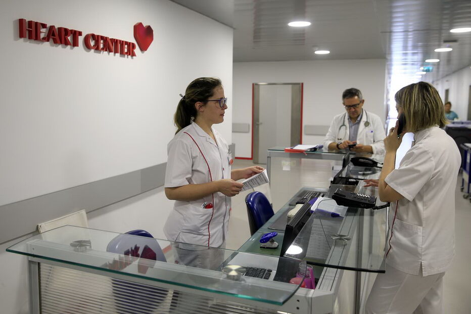 Centro do Coração no Hospital da Cruz Vermelha Portuguesa