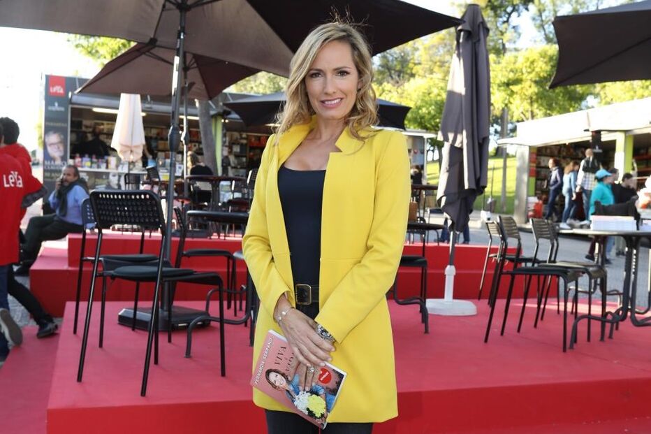 Fernanda Serrano na Feira do Livro