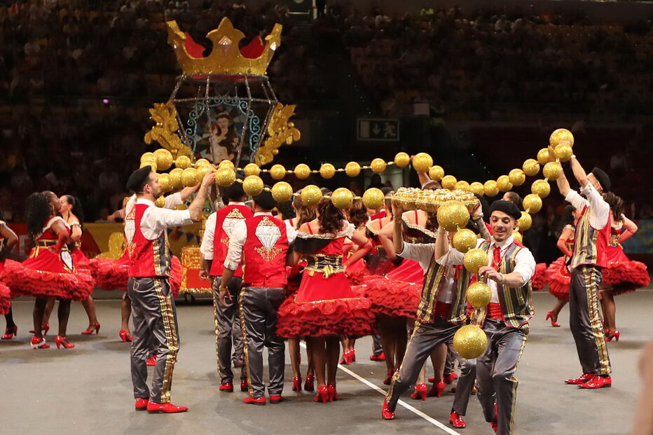 Desfile da marcha da Bica