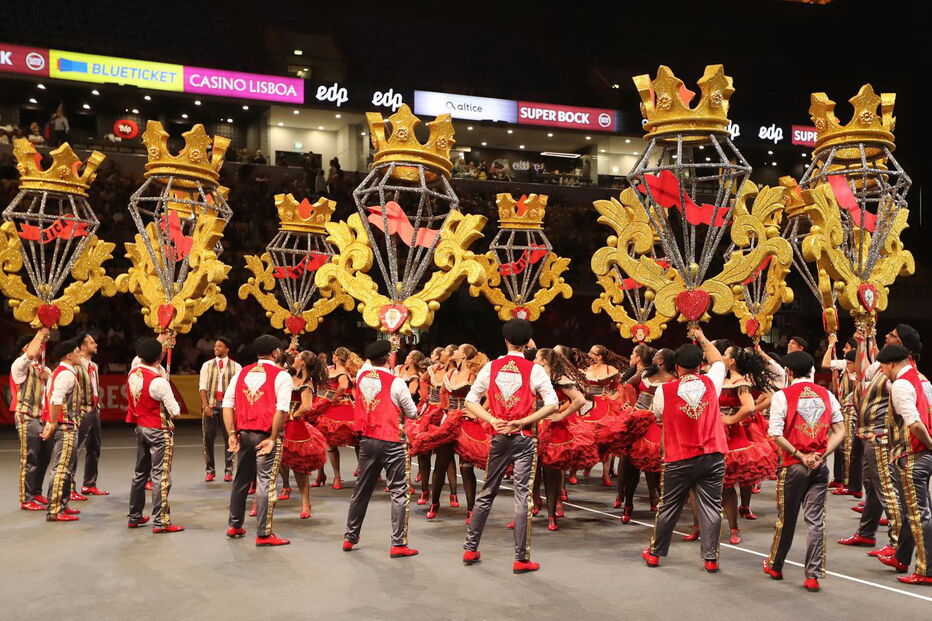 Desfile da marcha da Bica