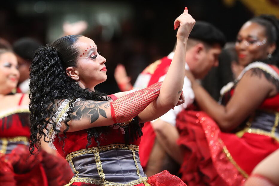 Desfile da marcha da Bica