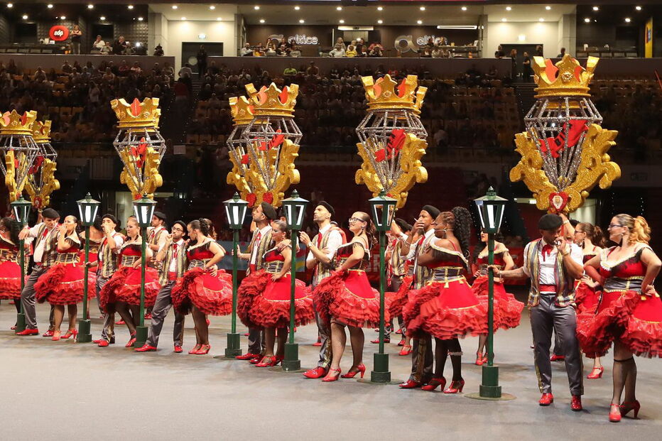 Desfile da marcha da Bica