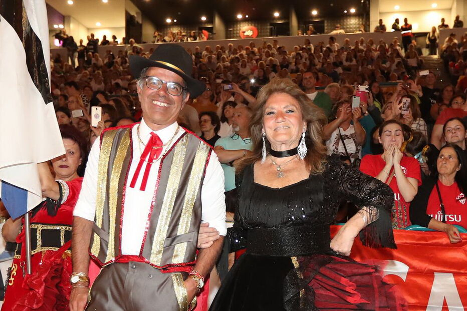 Desfile da marcha da Bica