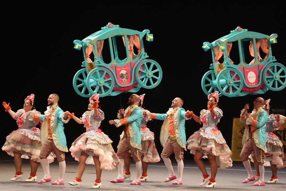 Desfile da marcha de São Vicente