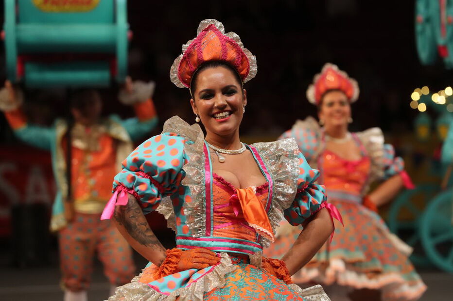 Desfile da marcha de São Vicente