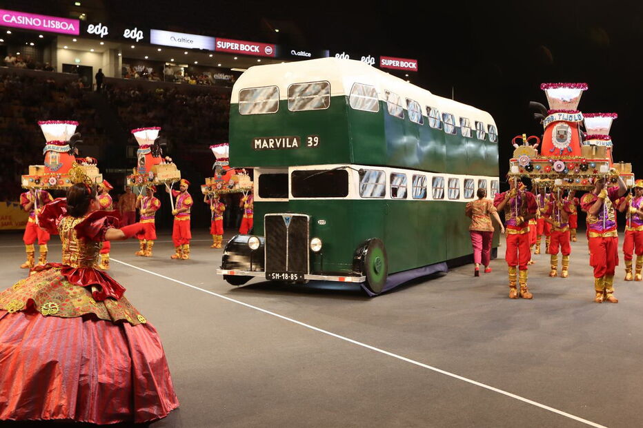 Desfile da marcha de Marvila