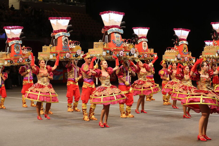 Desfile da marcha de Marvila