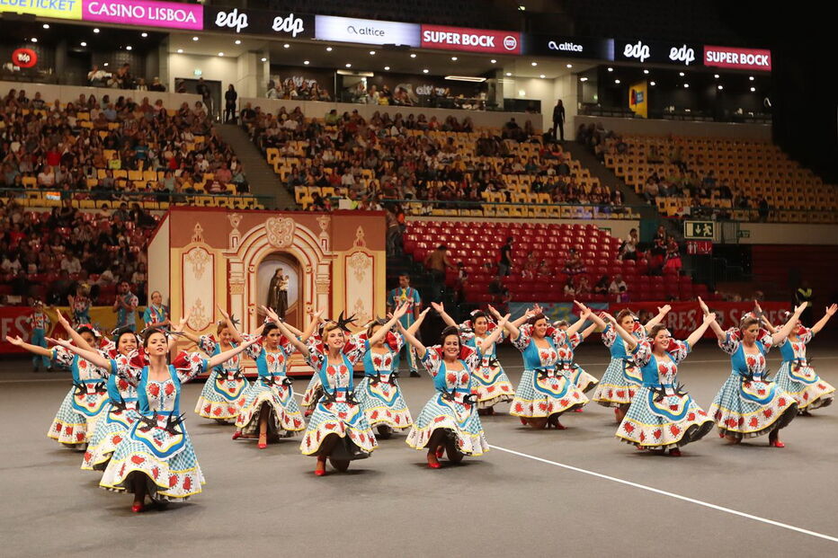 Desfile da marcha do Bairro da Boavista