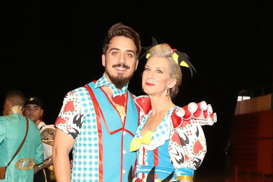 Desfile da marcha do Bairro da Boavista