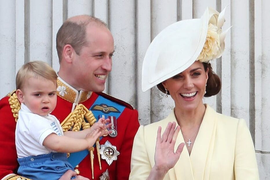 William, Kate, Louis