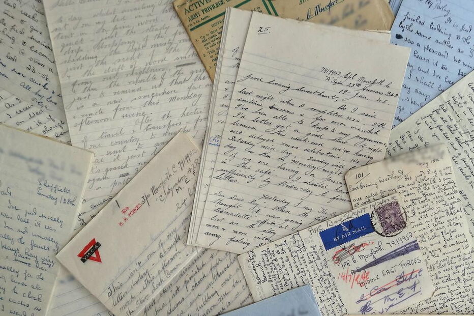 Olga e Cyril Mowforth, o casal separado pela Guerra