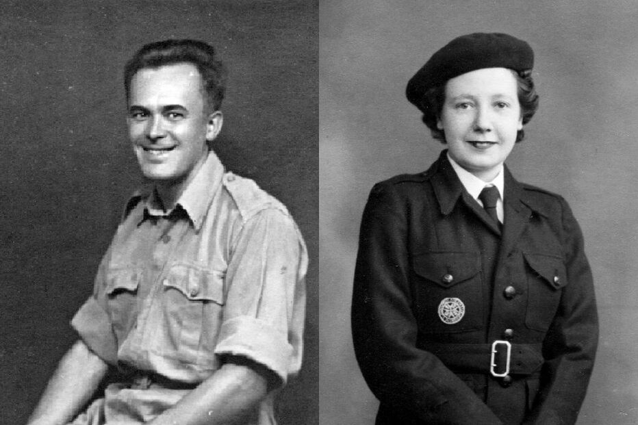 Olga e Cyril Mowforth, o casal separado pela Guerra