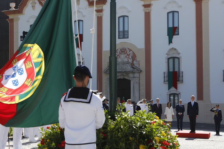 Marcelo abre comemorações do 10 de junho em Portalegre com cerimónia do içar da bandeira