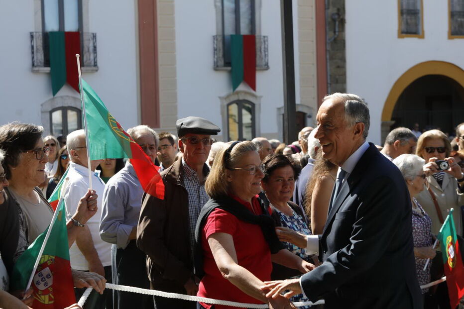 Marcelo abre comemorações do 10 de junho em Portalegre com cerimónia do içar da bandeira