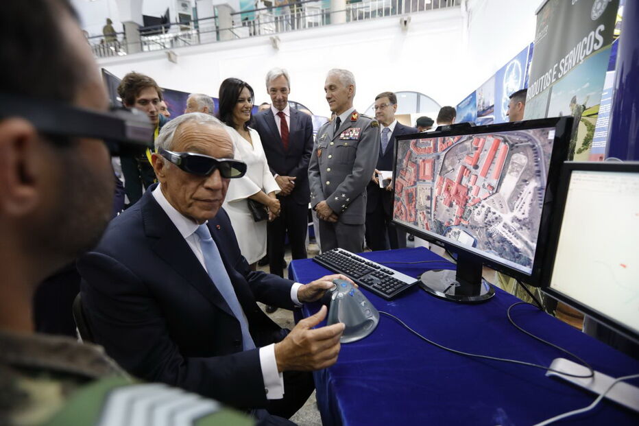 Marcelo explora as novas tecnologias na abertura das comemorações do 10 de junho