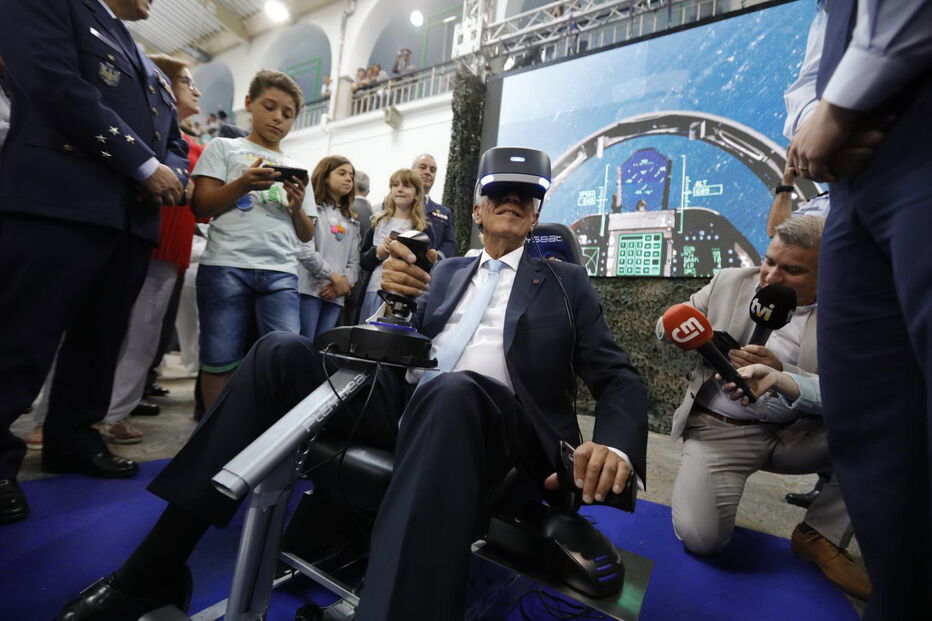 Marcelo explora as novas tecnologias na abertura das comemorações do 10 de junho