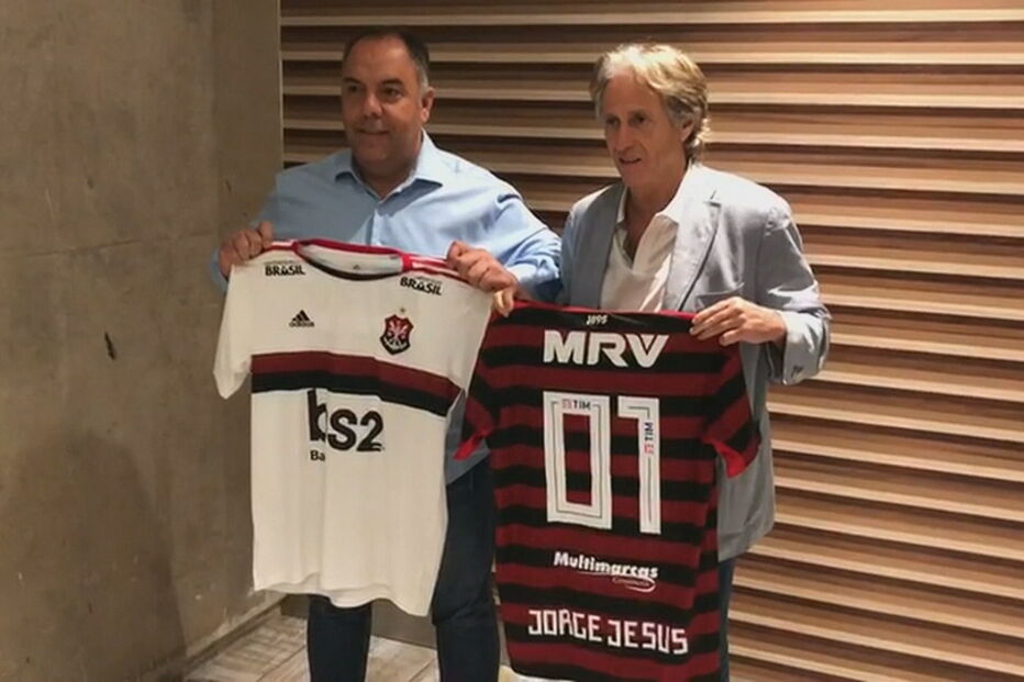 Luxos e motorista privado para Jorge Jesus no Brasil