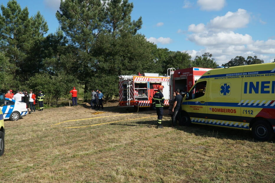 Queda de avioneta no Aérodromo de Leiria