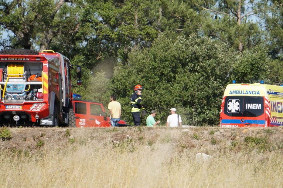Queda de avioneta no Aérodromo de Leiria