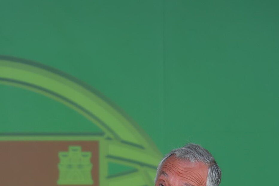 Marcelo Rebelo de Sousa nas comemorações do 10 de Junho em Portalegre