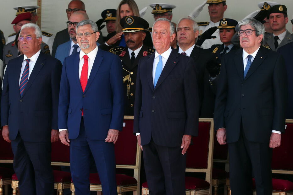 Marcelo Rebelo de Sousa nas comemorações do 10 de Junho em Portalegre