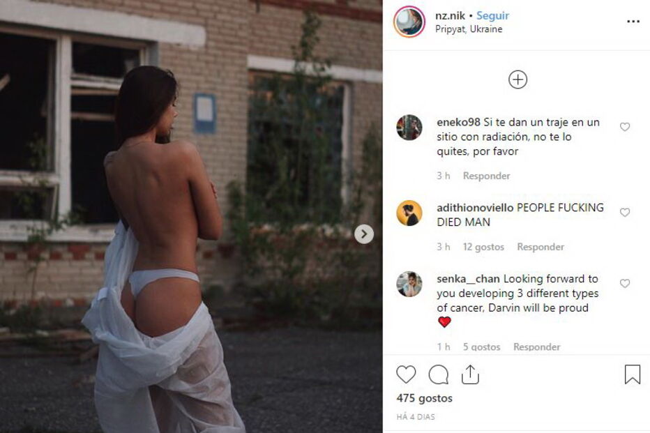 Chernobyl, a nova moda sinistra do Instagram