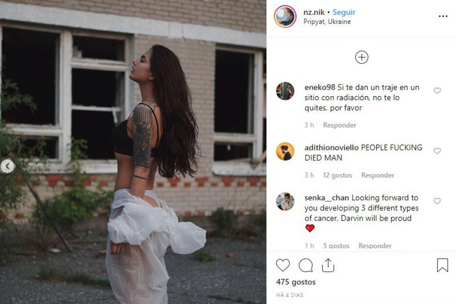 Chernobyl, a nova moda sinistra do Instagram