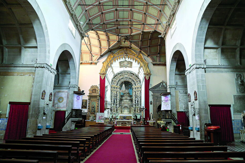 Interior da igreja de São Domingos 