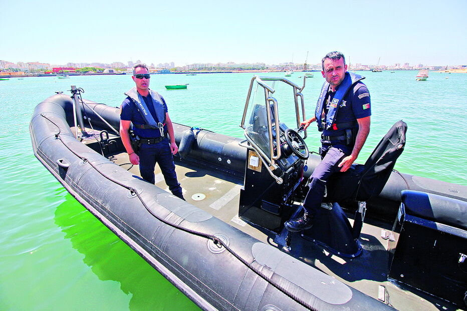 Agentes da Polícia Marítima, Paulo Fernandes e Carlos Barreto
