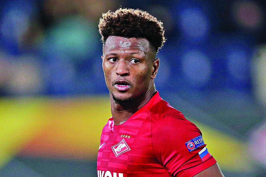 Avançado tem contrato com o Spartak Moscovo até junho de 2021