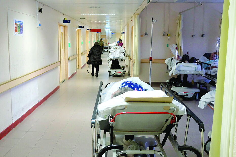 Condições hospitalares criticadas 