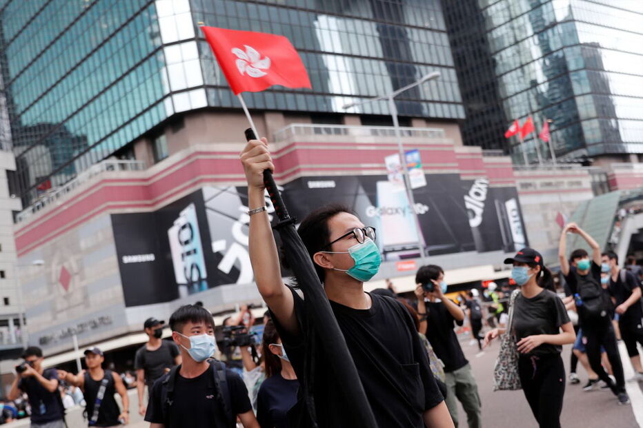 Tensão vivida em protestos em Hong Kong