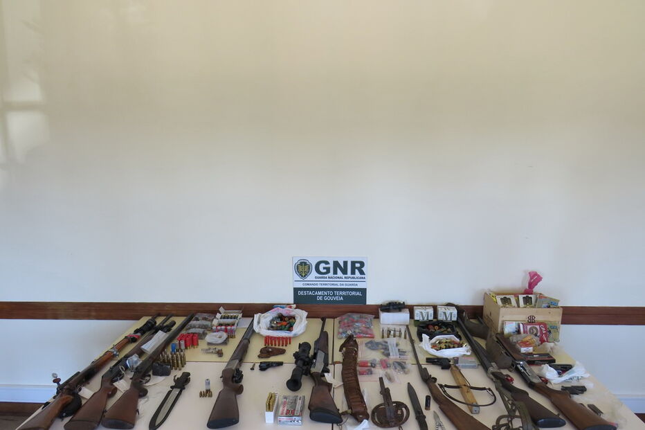 GNR apreende arsenal de armas proibidas em Fornos de Algodres